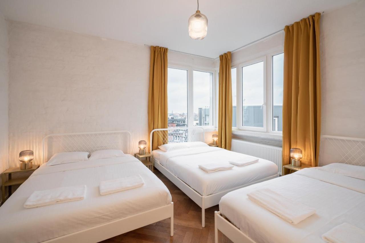 Charming And Spacious Antwerp City Center Apartments Buitenkant foto